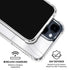 University of Michigan White Jersey iPhone 14 Plus Clear Case