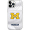 University of Michigan White Jersey iPhone 14 Pro Max Skin