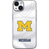 University of Michigan White Jersey iPhone Skins