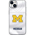 University of Michigan White Jersey iPhone 15 Plus Skin