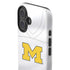 University of Michigan White Jersey iPhone 16 Impact Case
