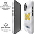 University of Michigan White Jersey iPhone 16 Plus Magsafe Impact Case