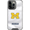 University of Michigan White Jersey iPhone 16 Pro Max Clear Case