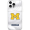 University of Michigan White Jersey iPhone 16 Pro Max Skin