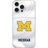 University of Michigan White Jersey iPhone 16 Pro Max Skin