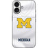 University of Michigan White Jersey iPhone 16 Skin