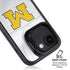 University of Michigan White Jersey iPhone 16e Kickstand Case