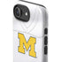 University of Michigan White Jersey iPhone 16e Impact Case