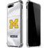 University of Michigan White Jersey iPhone 7/8 Plus Clear Case