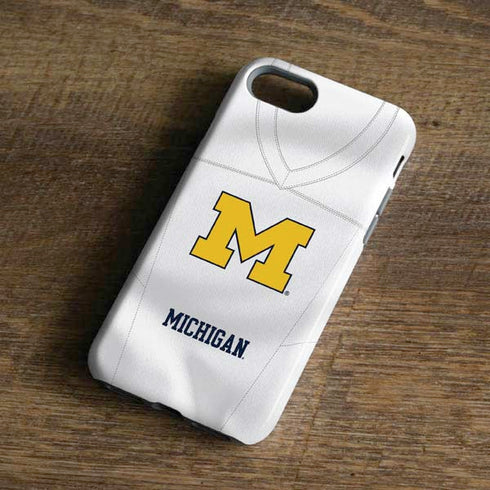 University of Michigan White Jersey iPhone 7 Pro Case