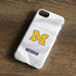 University of Michigan White Jersey iPhone 8 Pro Case