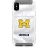 University of Michigan White Jersey iPhone Cases