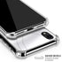 University of Michigan White Jersey iPhone XR Clear Case