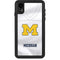 University of Michigan White Jersey iPhone XR Waterproof Case