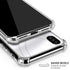 University of Michigan White Jersey iPhone XS Max Clear Case