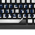University of Michigan White Jersey K95 RGB PLATINUM Mechanical Gaming Keyboard Skin