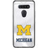 University of Michigan White Jersey LG K51/Q51 Clear Case