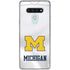 University of Michigan White Jersey LG Stylo 6 Clear Case