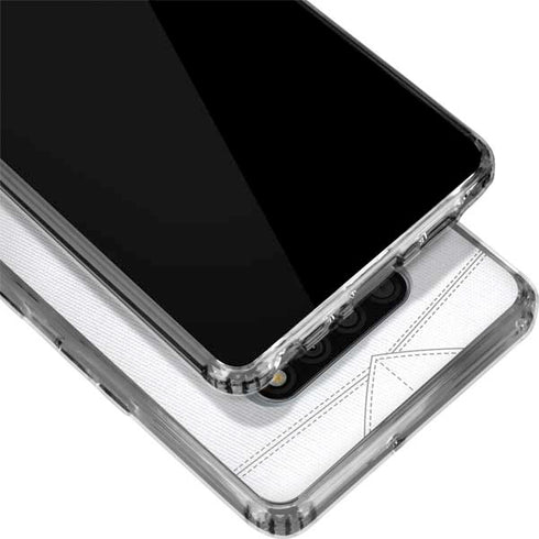 University of Michigan White Jersey LG Stylo 6 Clear Case