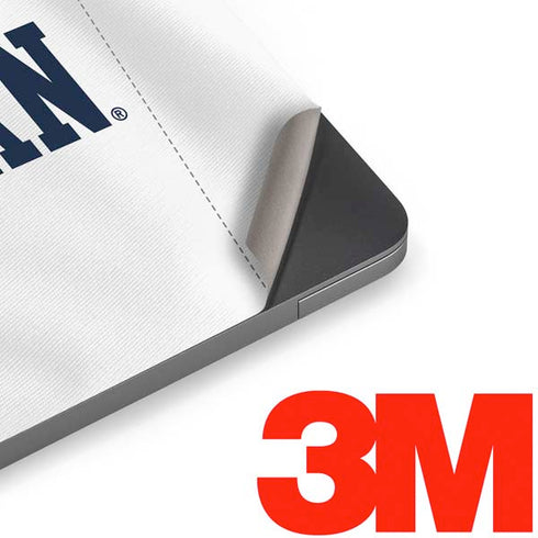 University of Michigan White Jersey Apple MacBook Air Skin