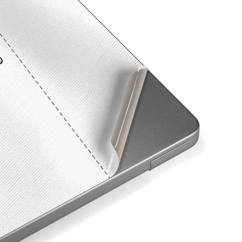 University of Michigan White Jersey MacBook Pro 14in (2021-24) Skin