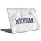 University of Michigan White Jersey MacBook Skins