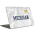 University of Michigan White Jersey MacBook Skins