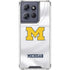 University of Michigan White Jersey Moto G Power 5G (2025) Clear Case