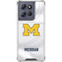 University of Michigan White Jersey Moto G Stylus 5G (2025) Clear Case