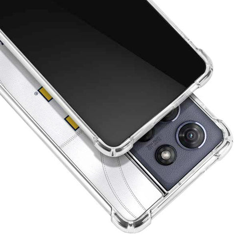 University of Michigan White Jersey Moto G Stylus 5G (2025) Clear Case