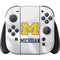 University of Michigan White Jersey Nintendo Switch 2 (2025) Joy-Con Controller Skin