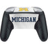 University of Michigan White Jersey Nintendo Switch 2 (2025) Pro Controller Skin