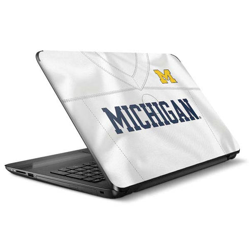 University of Michigan White Jersey HP Notebook Skin