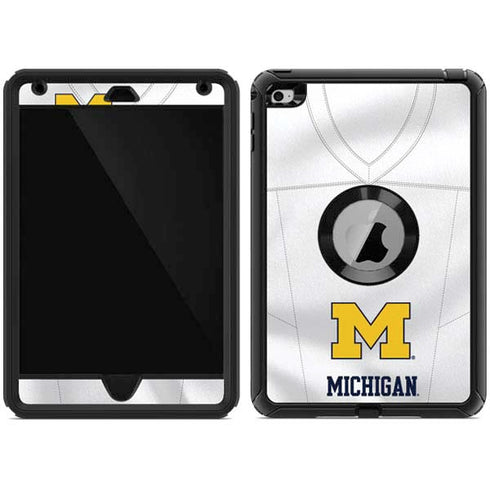 University of Michigan White Jersey Otterbox Defender iPad Skin