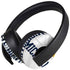University of Michigan White Jersey PlayStation 4 Gold Wireless Headset Skin