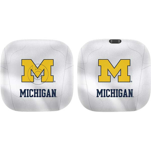 University of Michigan White Jersey PowerBeats Pro Skin
