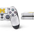 University of Michigan White Jersey PS4 Console and Controller Bundle Skin