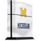 University of Michigan White Jersey PS4 Console Skin