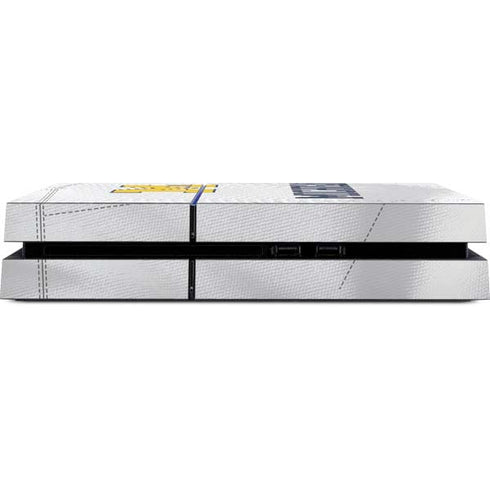 University of Michigan White Jersey PS4 Console Skin