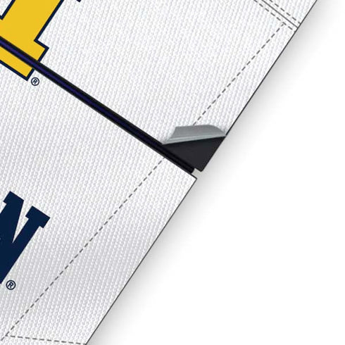 University of Michigan White Jersey PS4 Console Skin