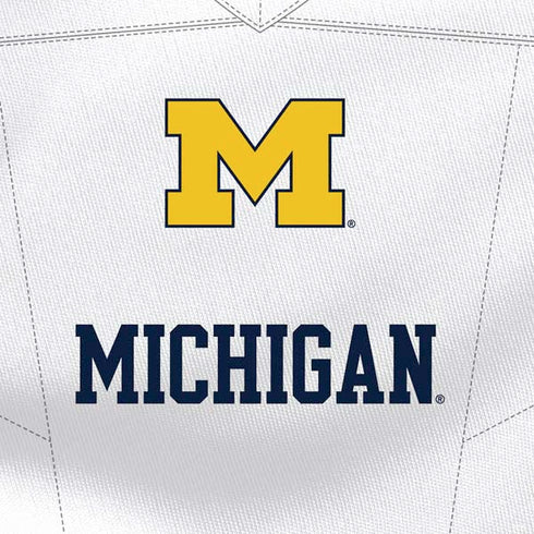 University of Michigan White Jersey PS4 Console Skin