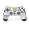 University of Michigan White Jersey PS4 Pro/Slim Controller Skin