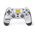 University of Michigan White Jersey PS4 Pro/Slim Controller Skin