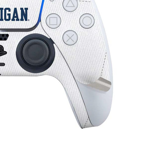 University of Michigan White Jersey PS5 Bundle Skin