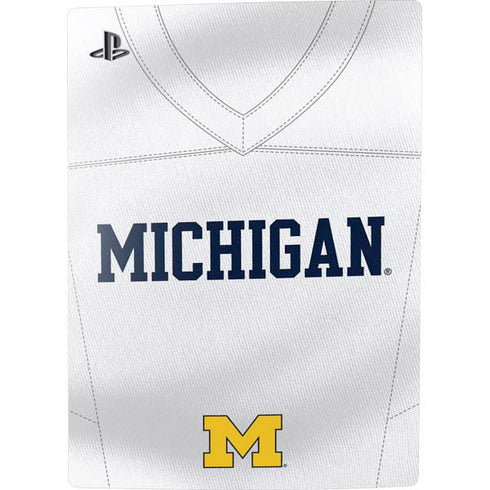 University of Michigan White Jersey PS5 Digital Edition Bundle Skin