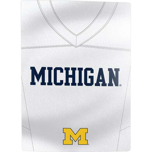 University of Michigan White Jersey PS5 Digital Edition Console Skin