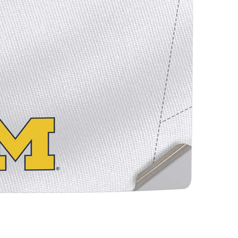 University of Michigan White Jersey PS5 Digital Edition Console Skin