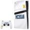 University of Michigan White Jersey PS5 Pro Disk Bundle Skin