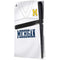 University of Michigan White Jersey PS5 Pro Disk Console Skin