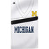 University of Michigan White Jersey PS5 Pro Disk Console Skin